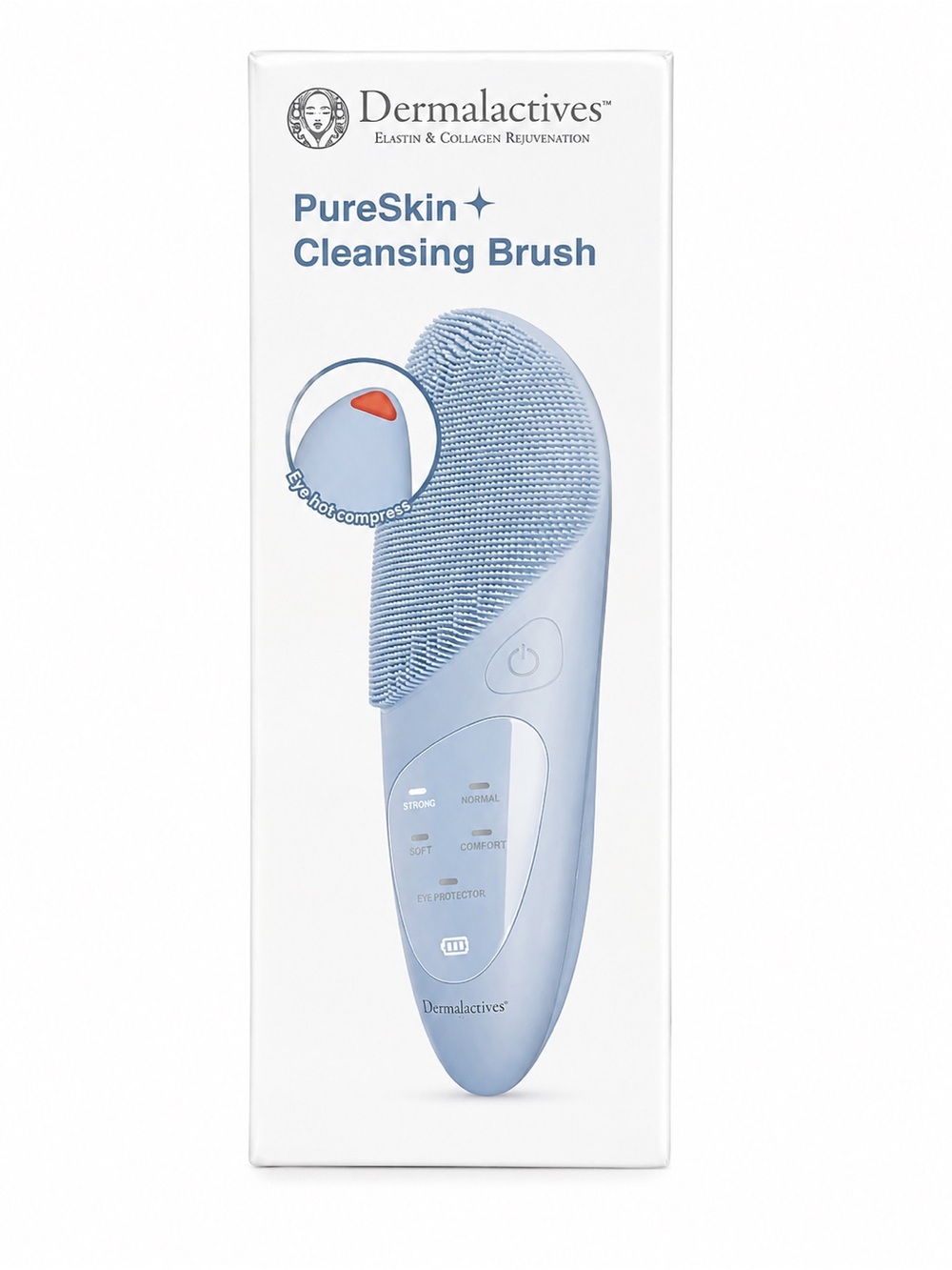 🔥BRAND NEW Dermalactives PureSkin Cleansing Brush Facial Cleaner